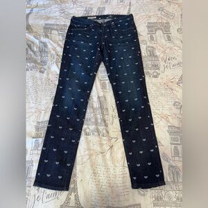 AG Adriano Goldschmied the Stevie Ankle Slim Straight Leg 27R